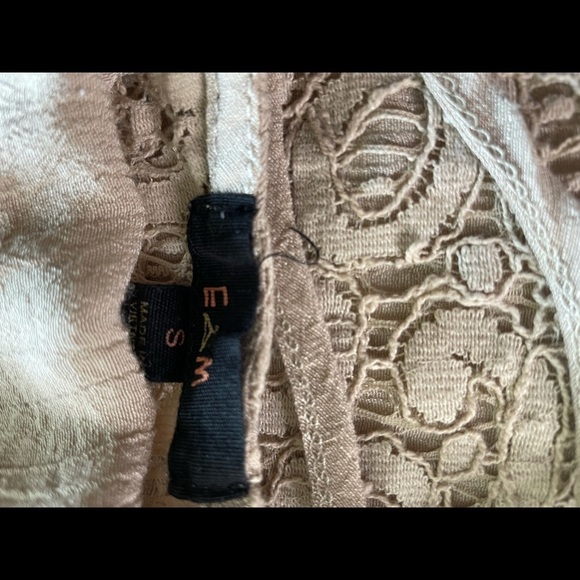 Women Beige Blouse - Picture 2 of 4